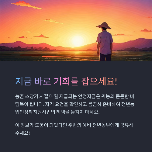 신청 시 주의사항 및 팁
