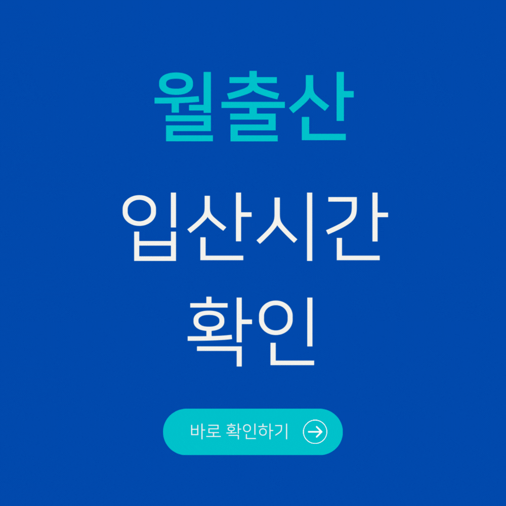 월출산 입산시간 확인