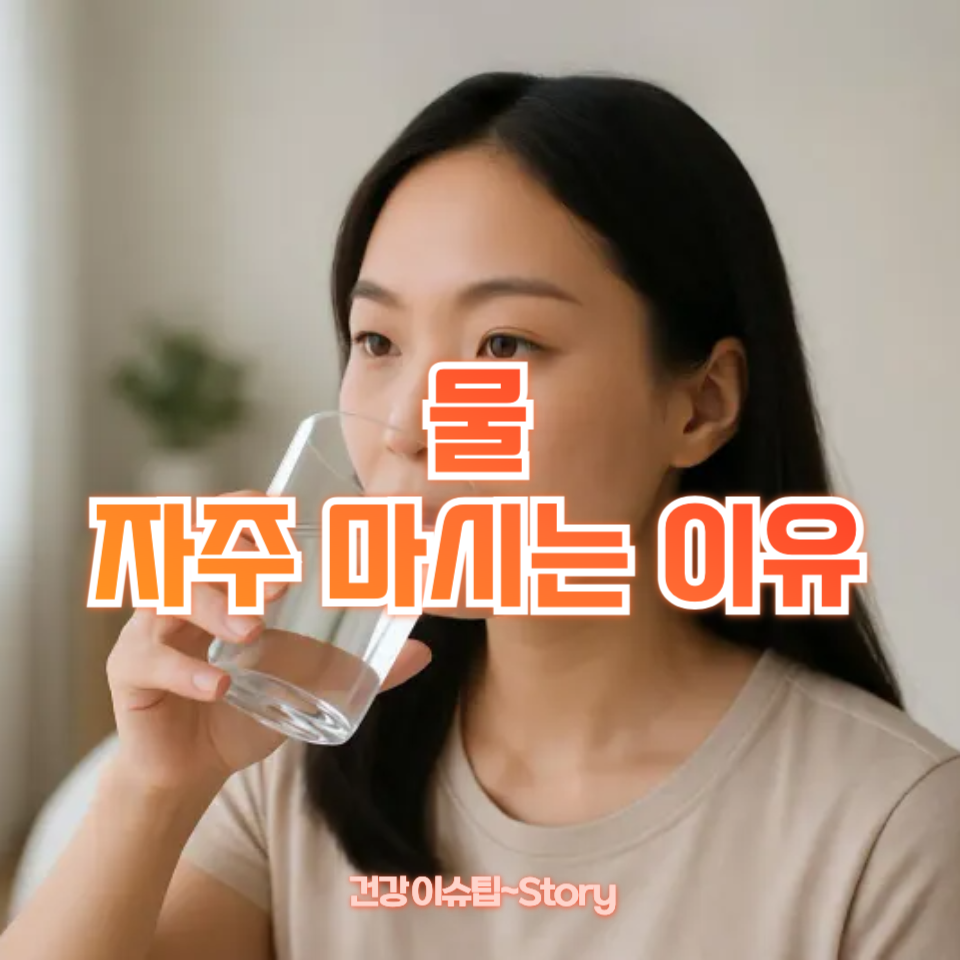 물 자주 마시는 이유