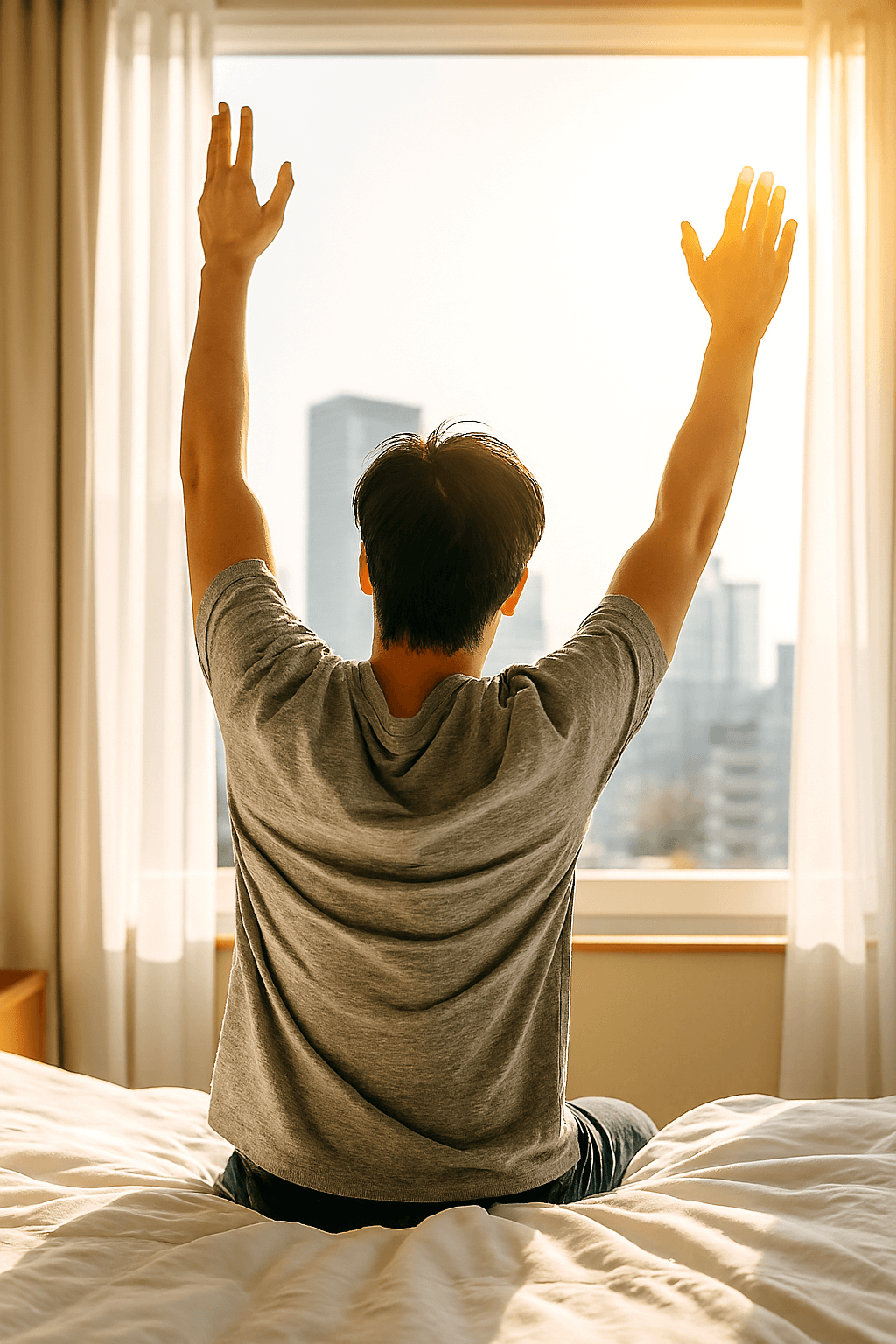 기상 직후 하면 좋은 아침 루틴과 건강 습관