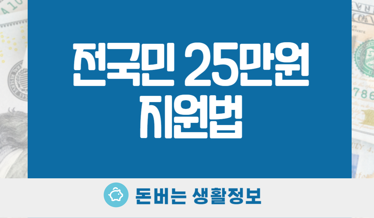전국민 25만원 지원법