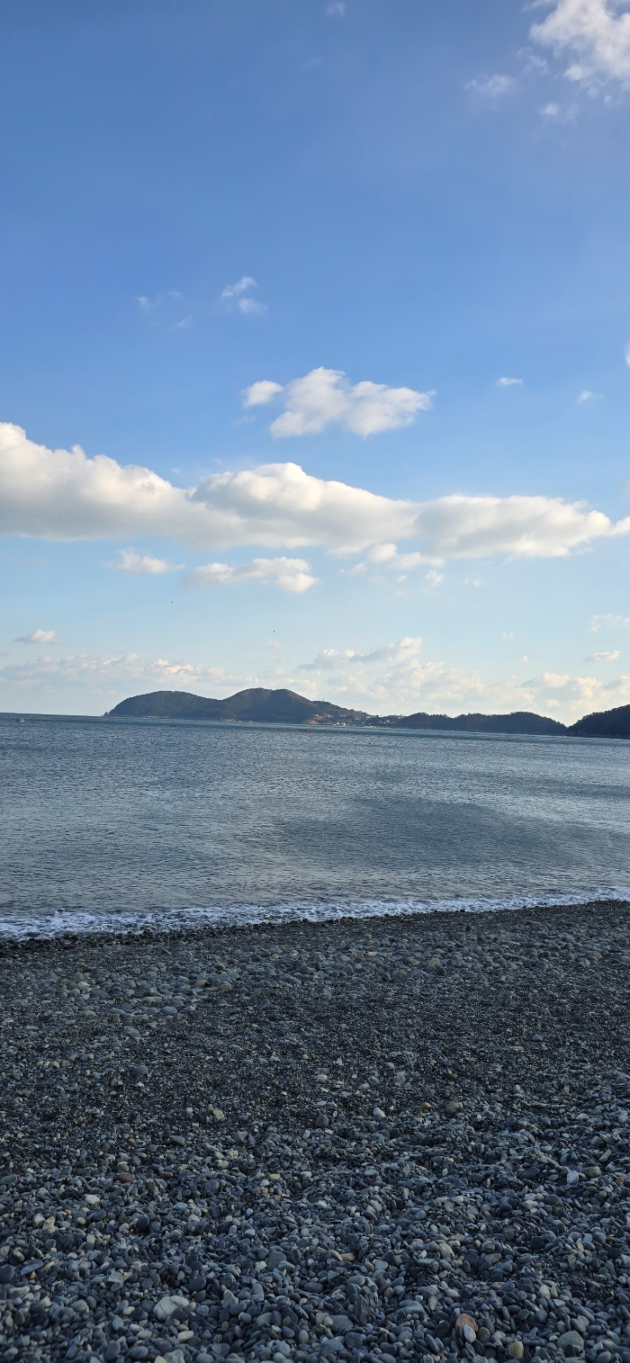 거제 학동 몽돌해변