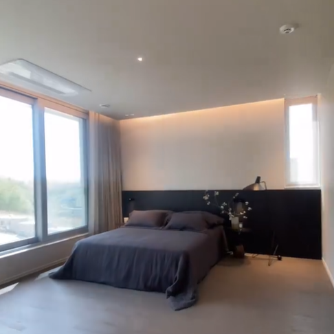 럭셔리한 안방.