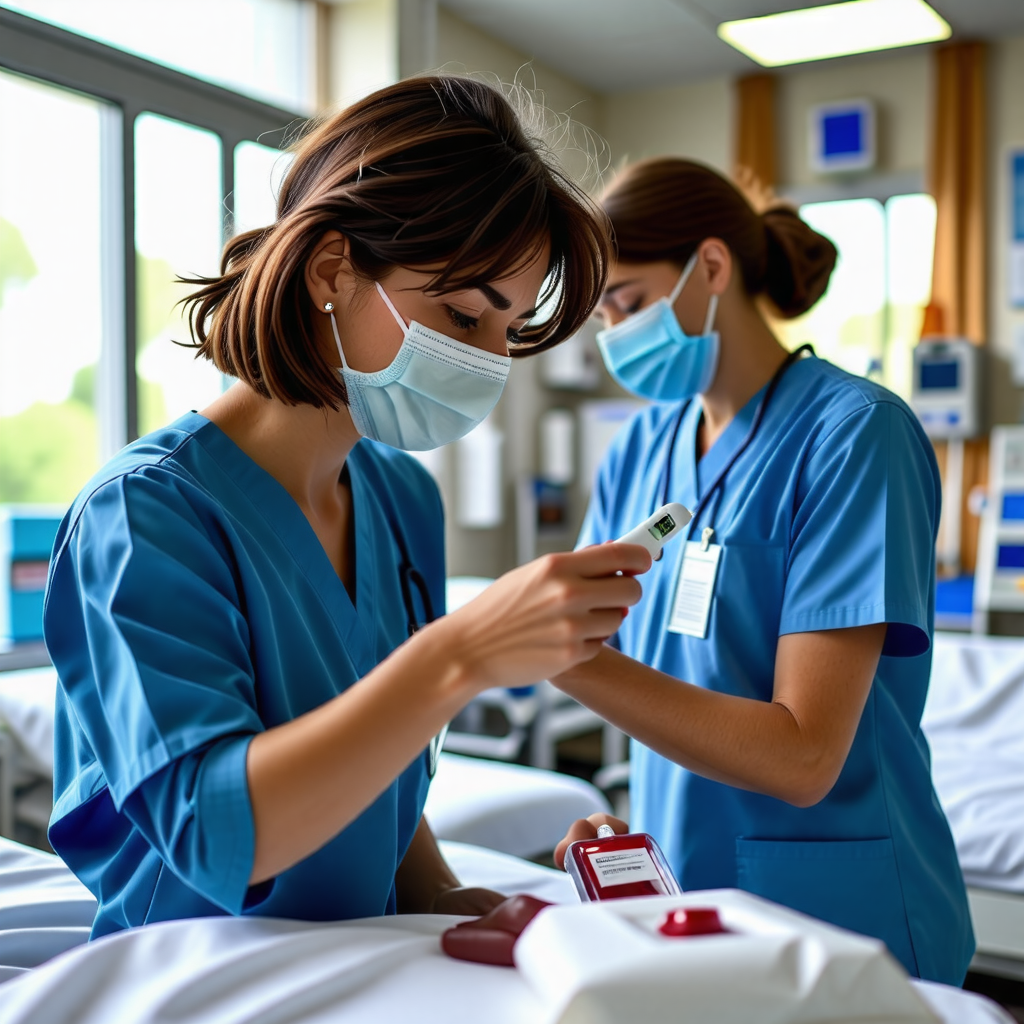 Blood Temperature Deviation During Ward Transfer → Transfusion Withheld and Blood Discarded