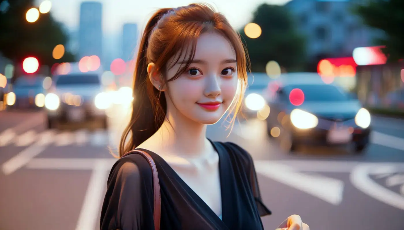 일본-무비자-기간을-알아보는-여성의-모습