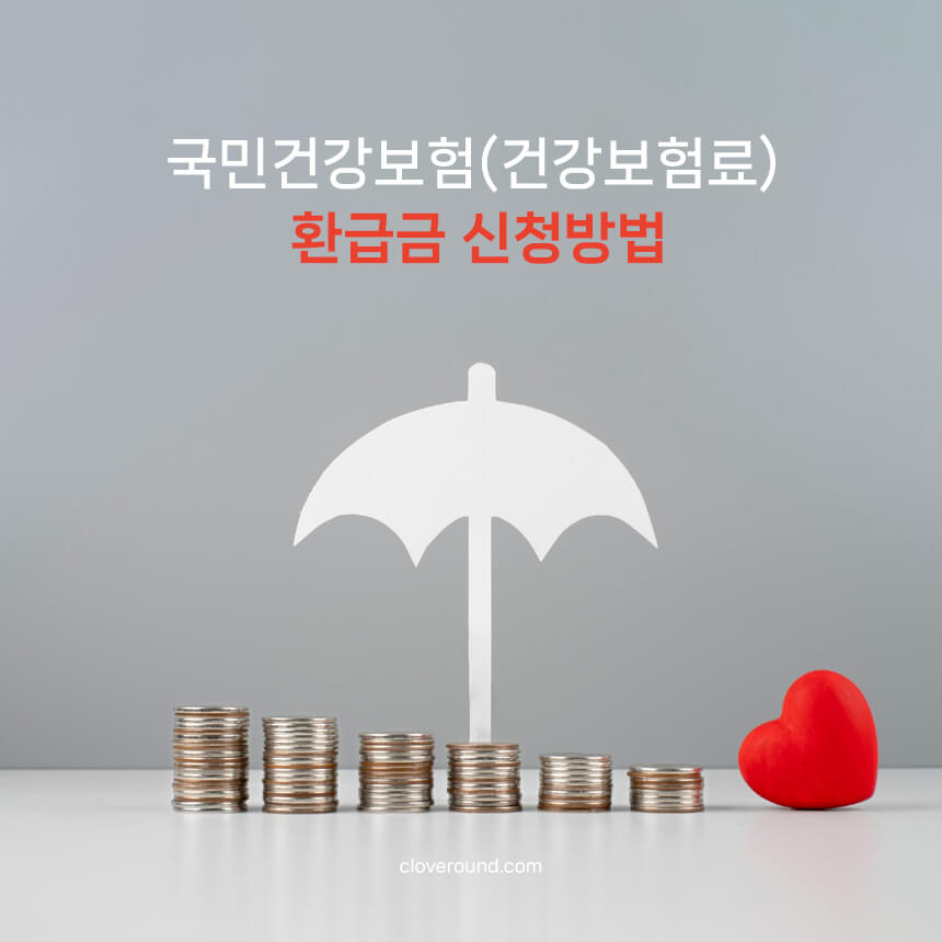 국민건강보험 환급금 신청방법 대표이미지