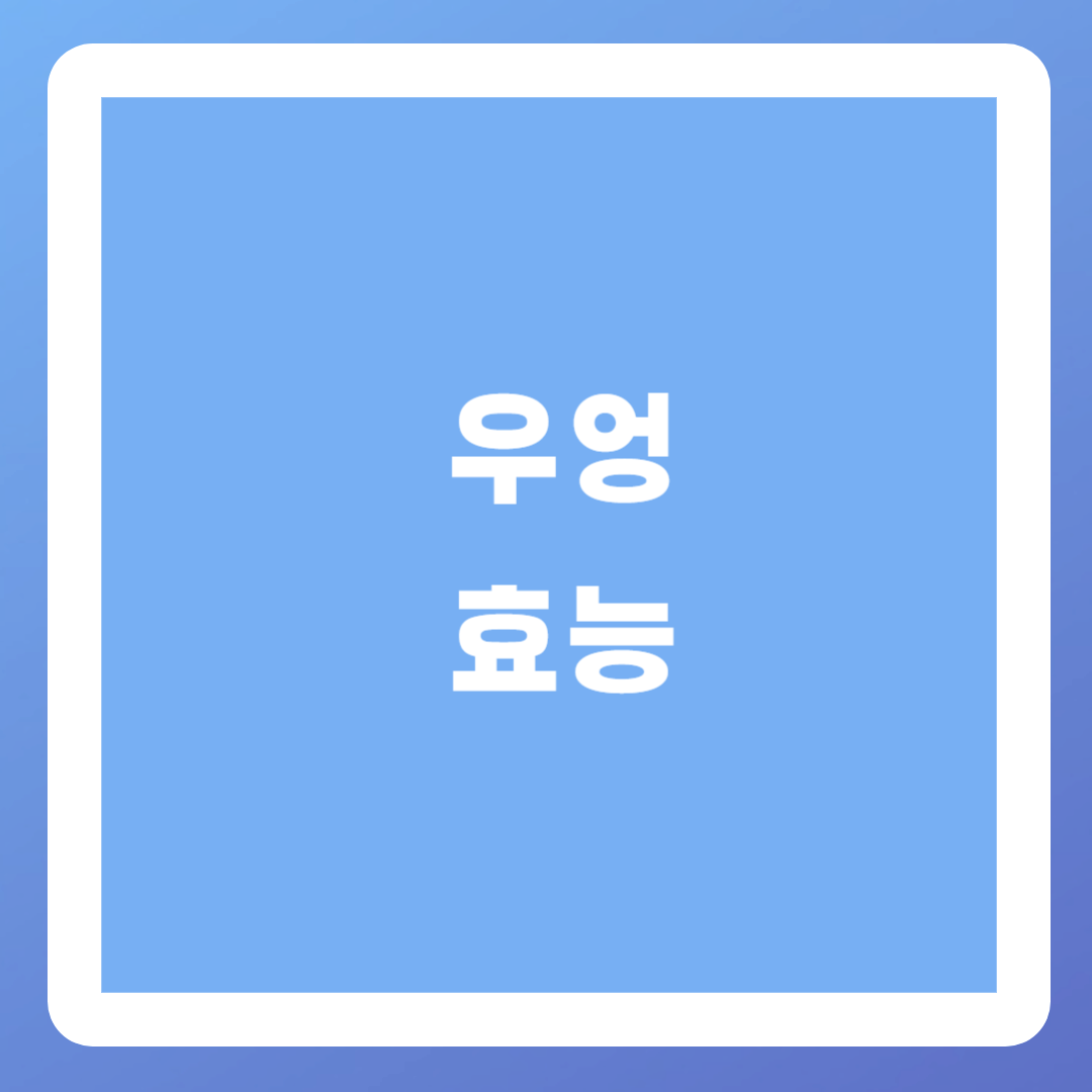 우엉-효능