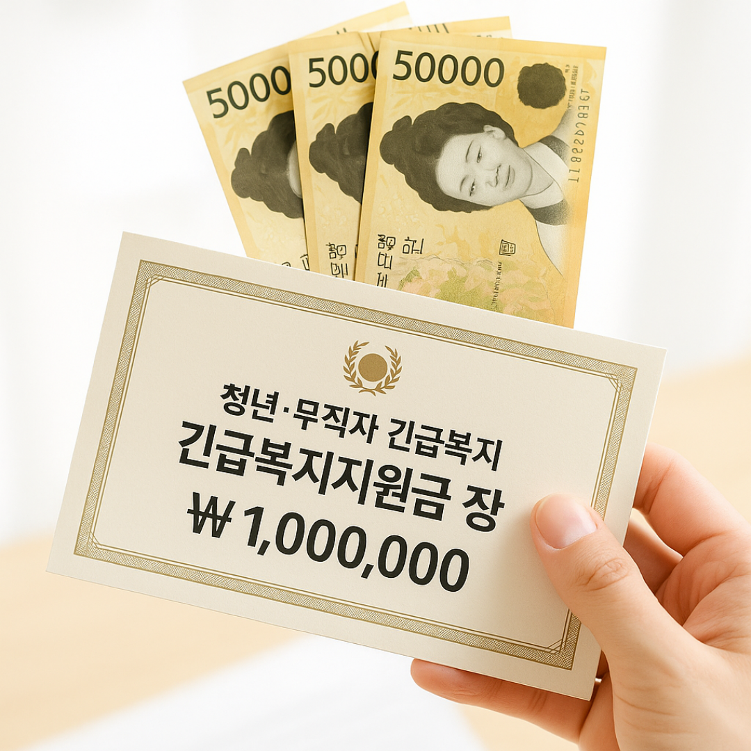 청년&middot;무직자&middot;1인가구 긴급복지지원금