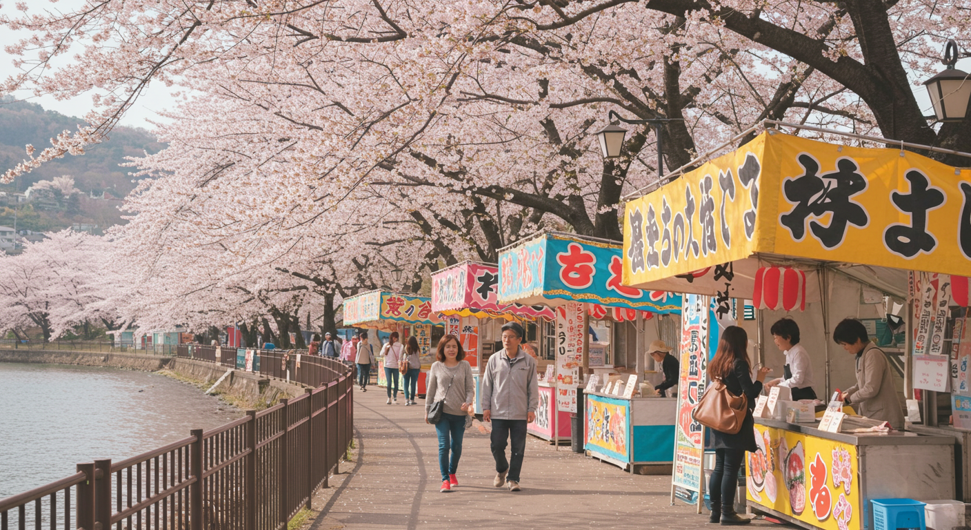 일본 벚꽃 축제