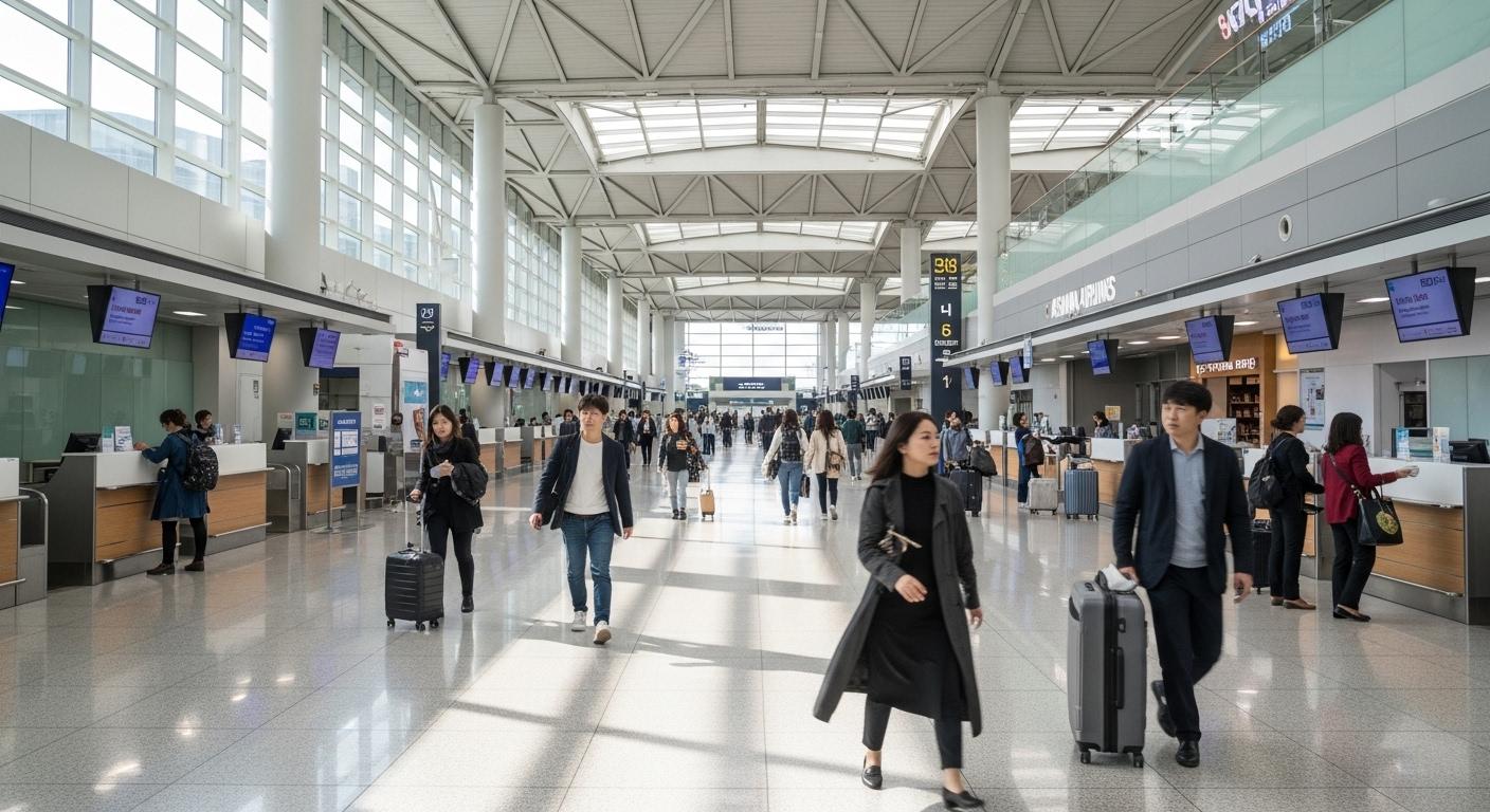 인천공항 아시아나항공 터미널