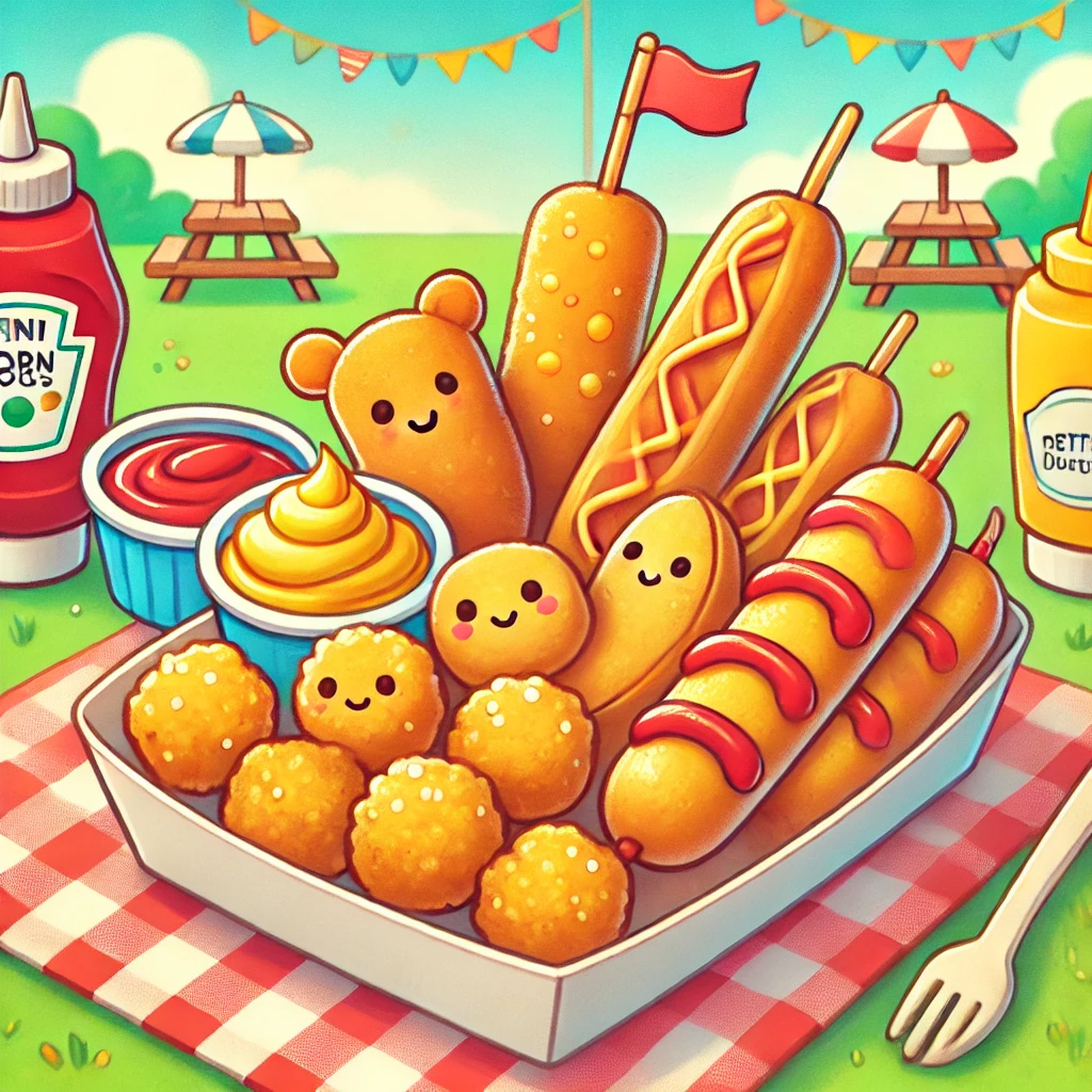 아이 간식으로 딱! 튀김 요리