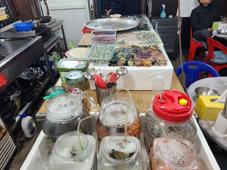 포장마차 해산물