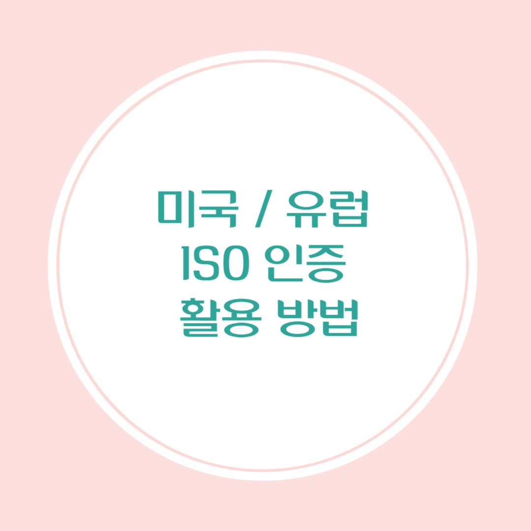 미국, 유럽 기업들이 국제표준인증을 활용하는 방식