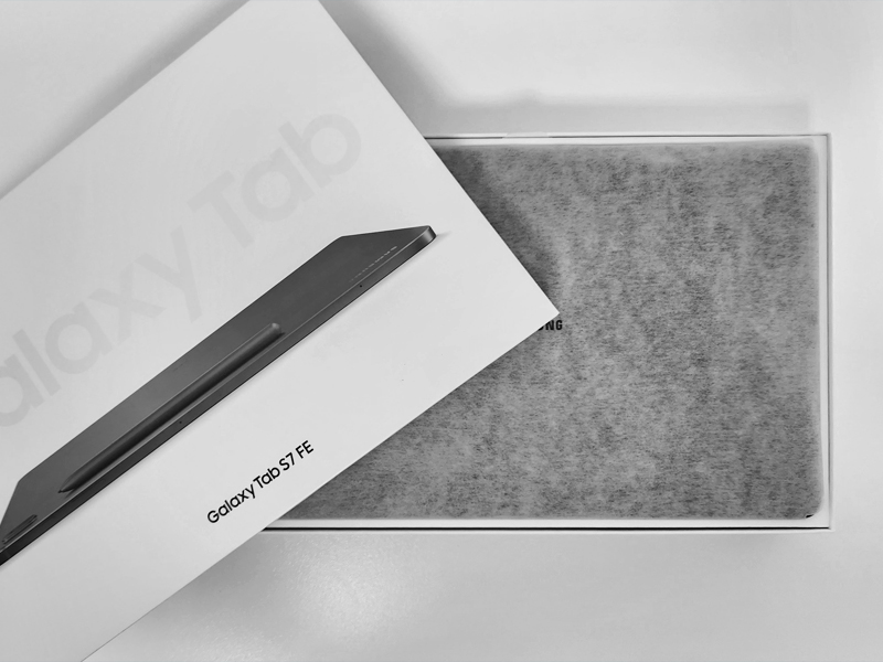 갤럭시탭-S7-FE-언박싱
