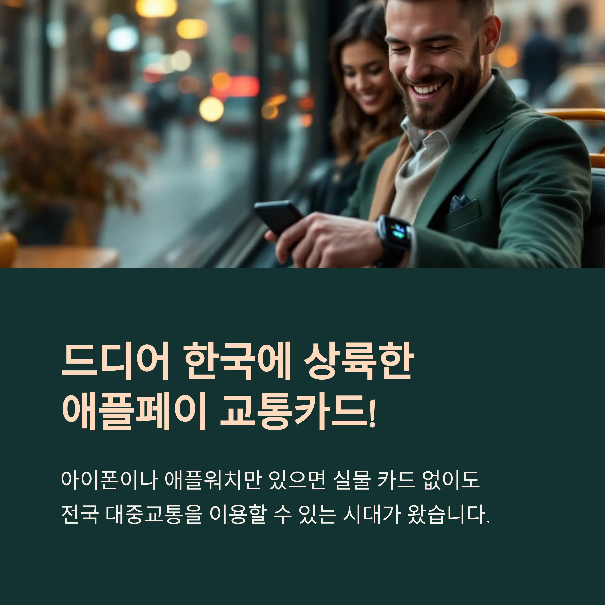애플페이 교통카드, 한국에서도 드디어 사용 가능