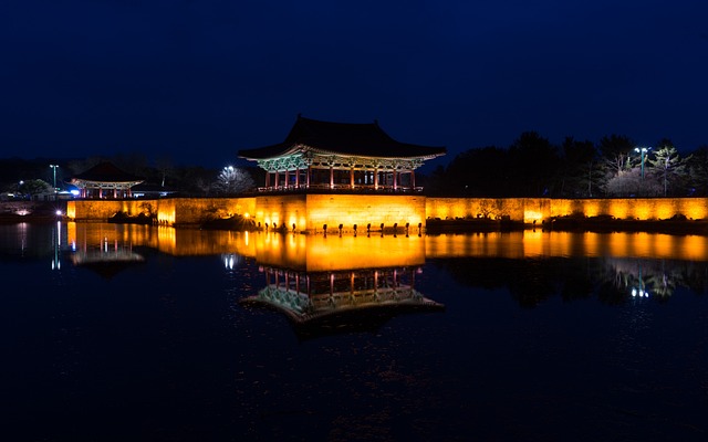 경주의 동궁과 월지 사진