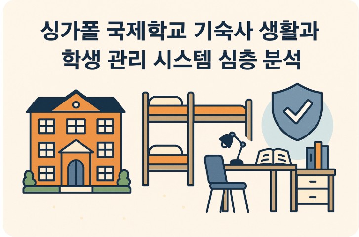 싱가포르 국제학교 기숙사 의미, 운영 구조, 성장의 공간 관련