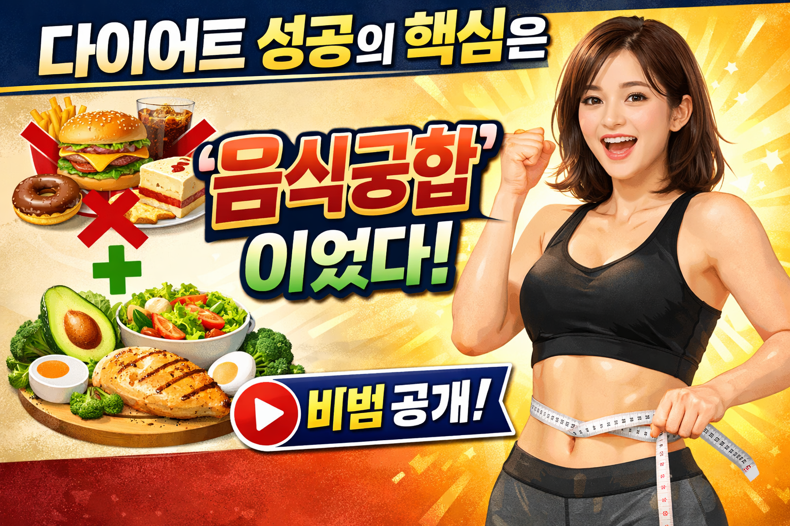 다이어트 중 피해야 할 음식궁합