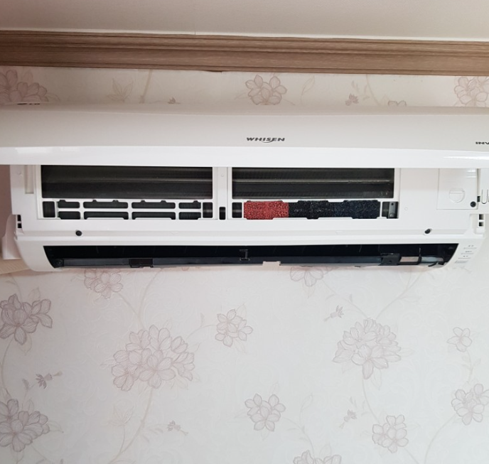 에어컨 분해 전