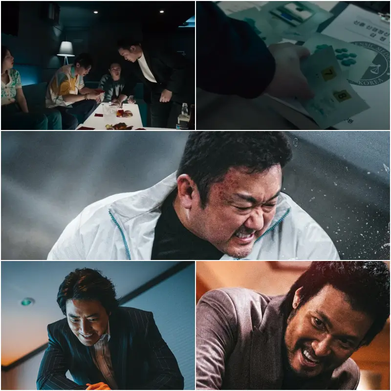 범죄도시3 주요 영상 장면들