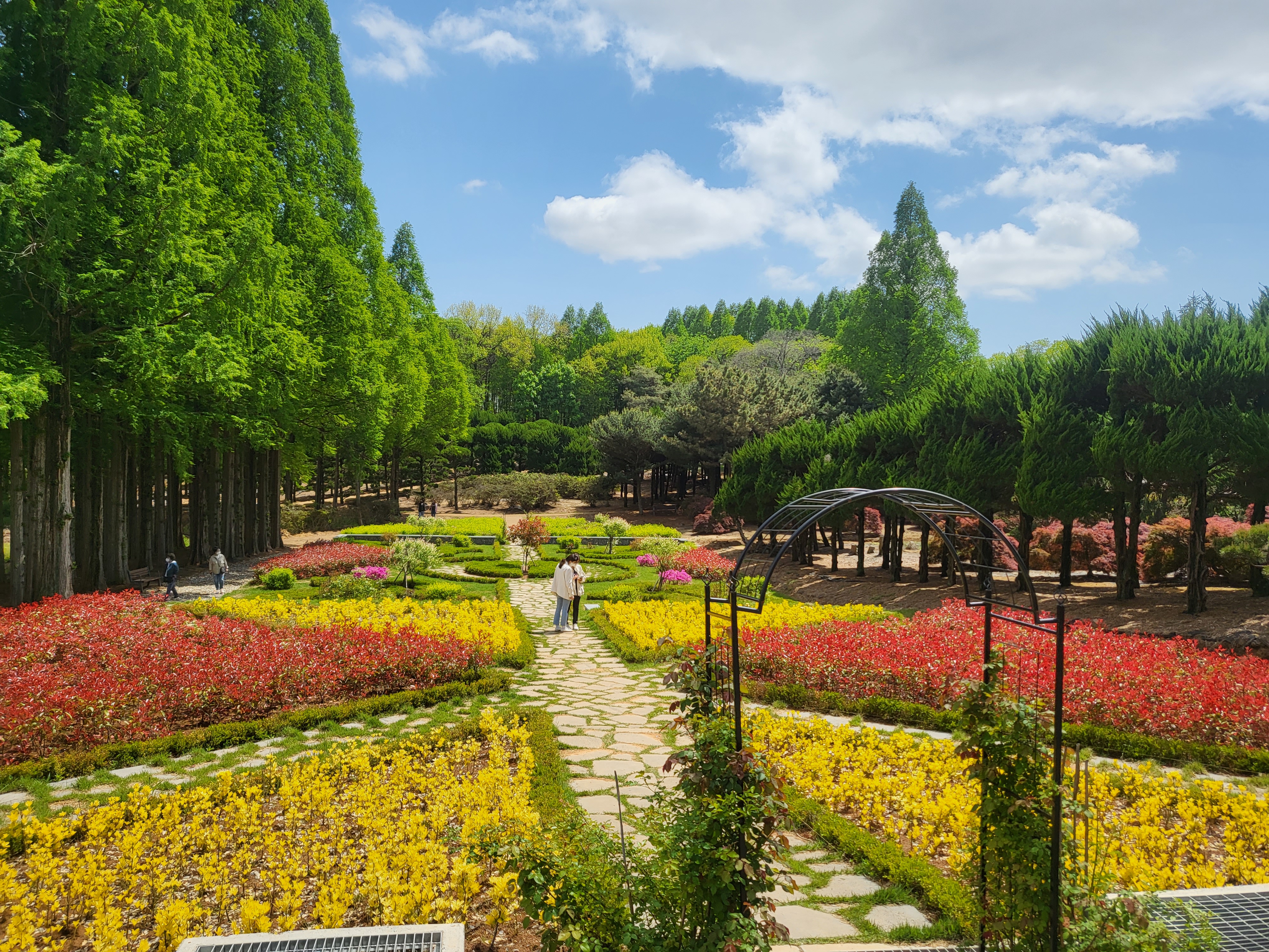 아가페정원의 싱그러운 모습