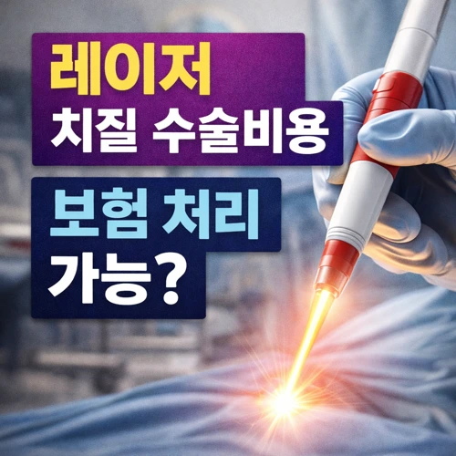 레이저 치질 수술비용 썸네일