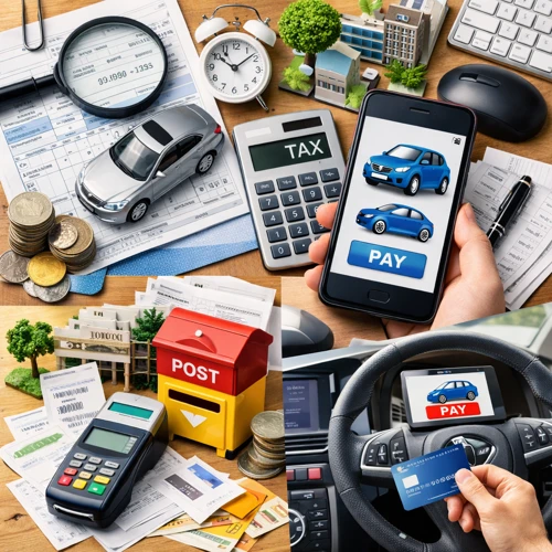 자동차세 온라인 서비스 이미지