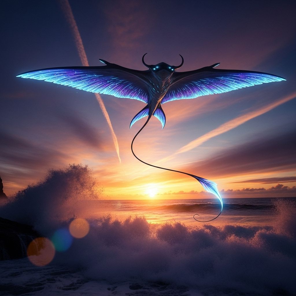 아바타3 예매 일정, 거대 생명체의 비행 장면