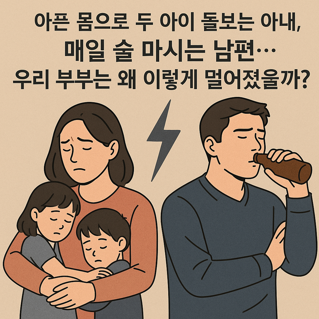 점점 멀어지는 부부 관계이야기