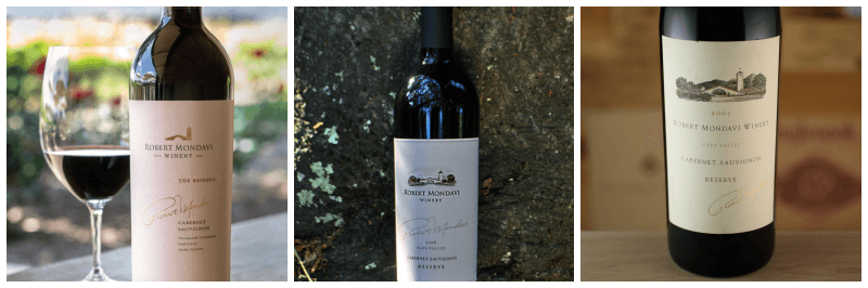 로버트 몬다비 카베르네 소비뇽 리저브 사진 3개