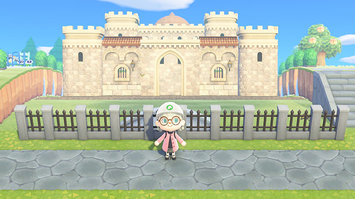 동물의 숲 유럽풍 성 만들기