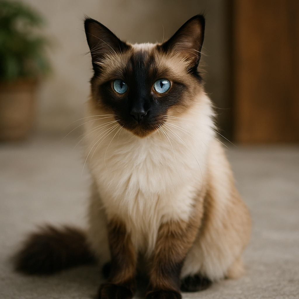 발리니즈 고양이 사진