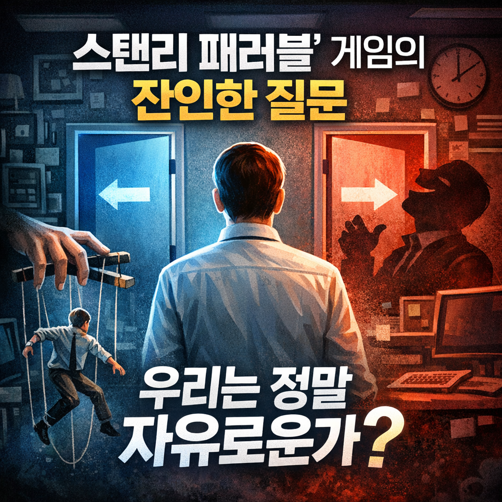 디지털 미로 속에 갇힌 감정의 역설, '스탠리 패러블'이 60대 아재에게 준 철학적 충격