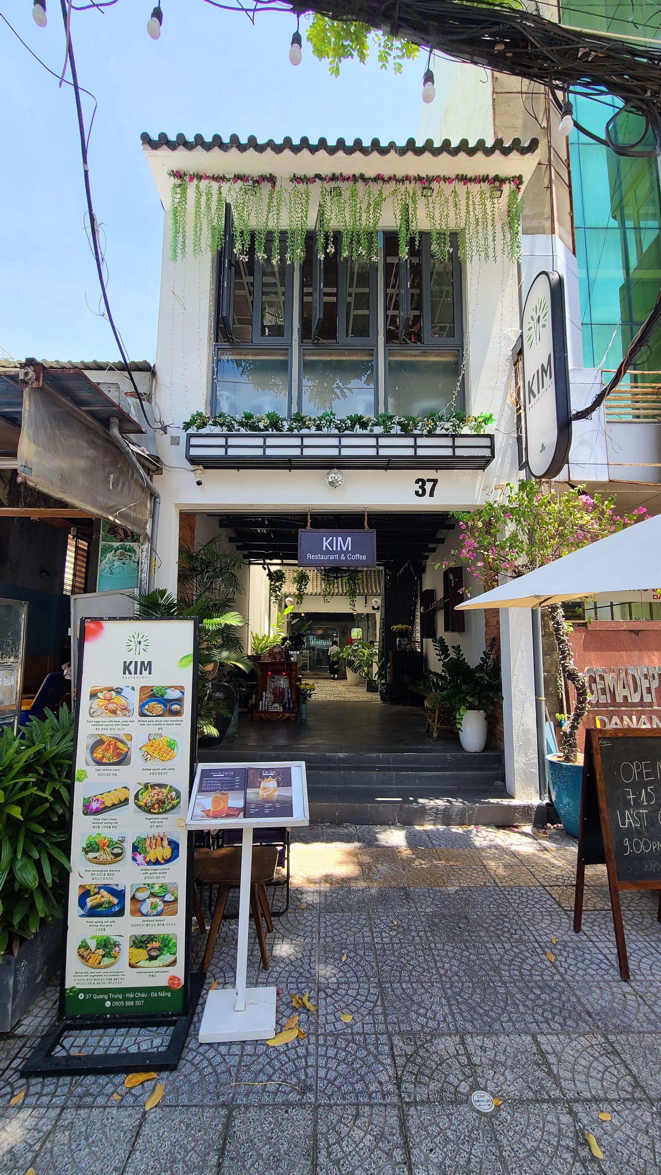 다낭 맛집 킴레스토랑 외부