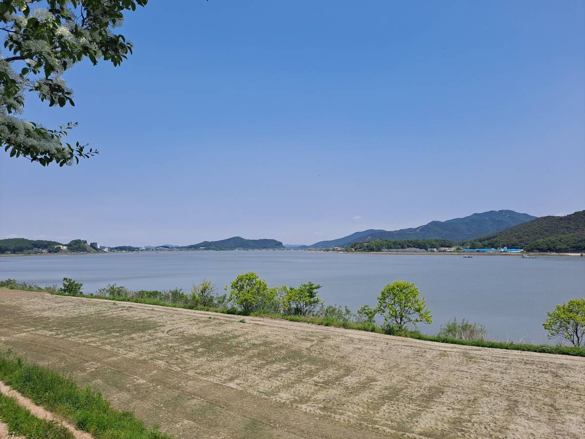 강화 선원면 주차장 풍경