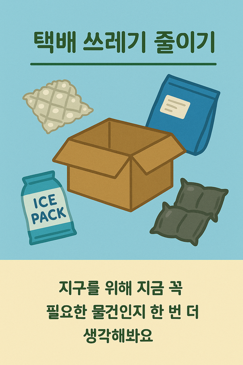 나의 제로 웨이스트 실천기- 택배