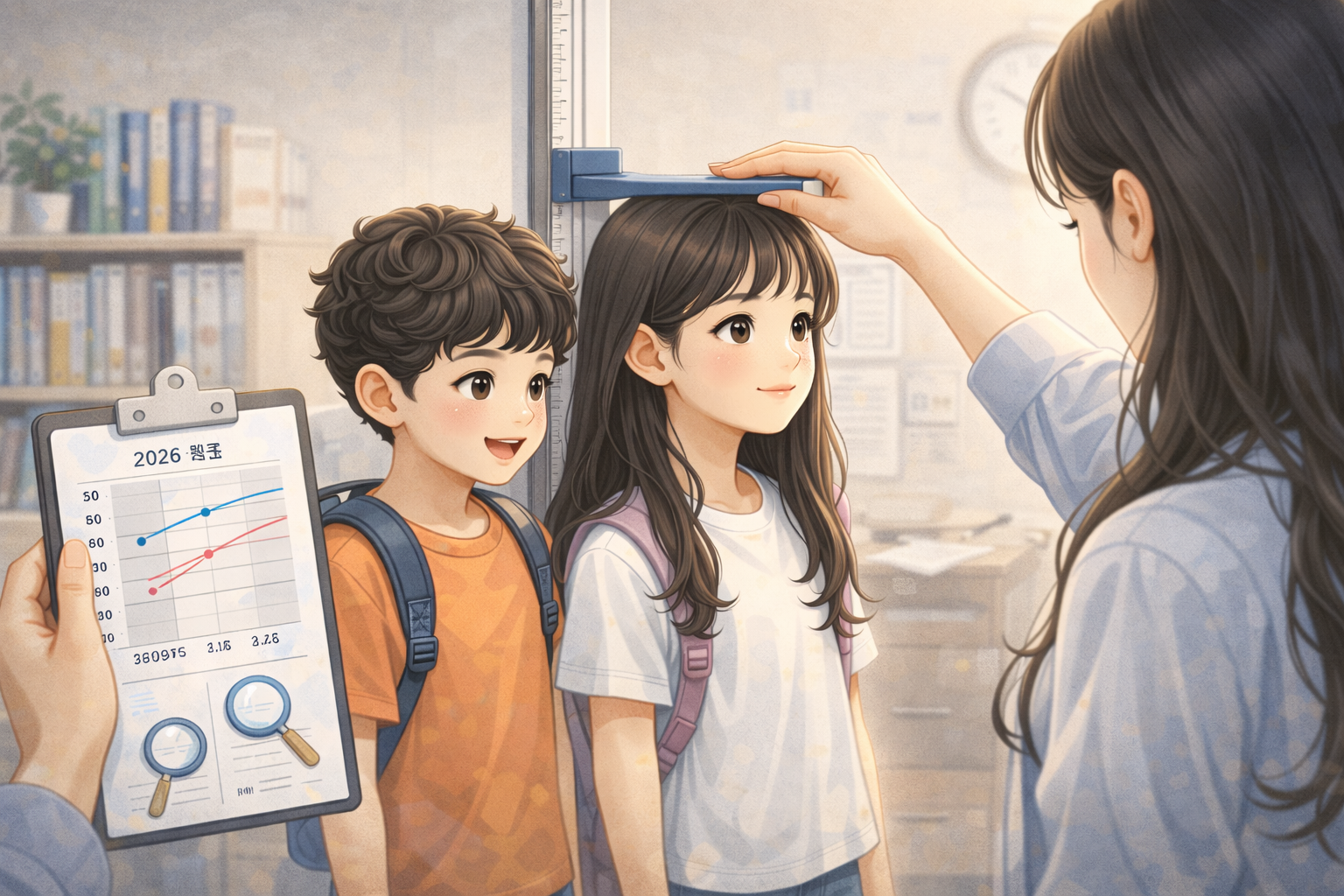 2026 초등학교 4학년 평균 키 최신 기준, 성장 속도 정상일까