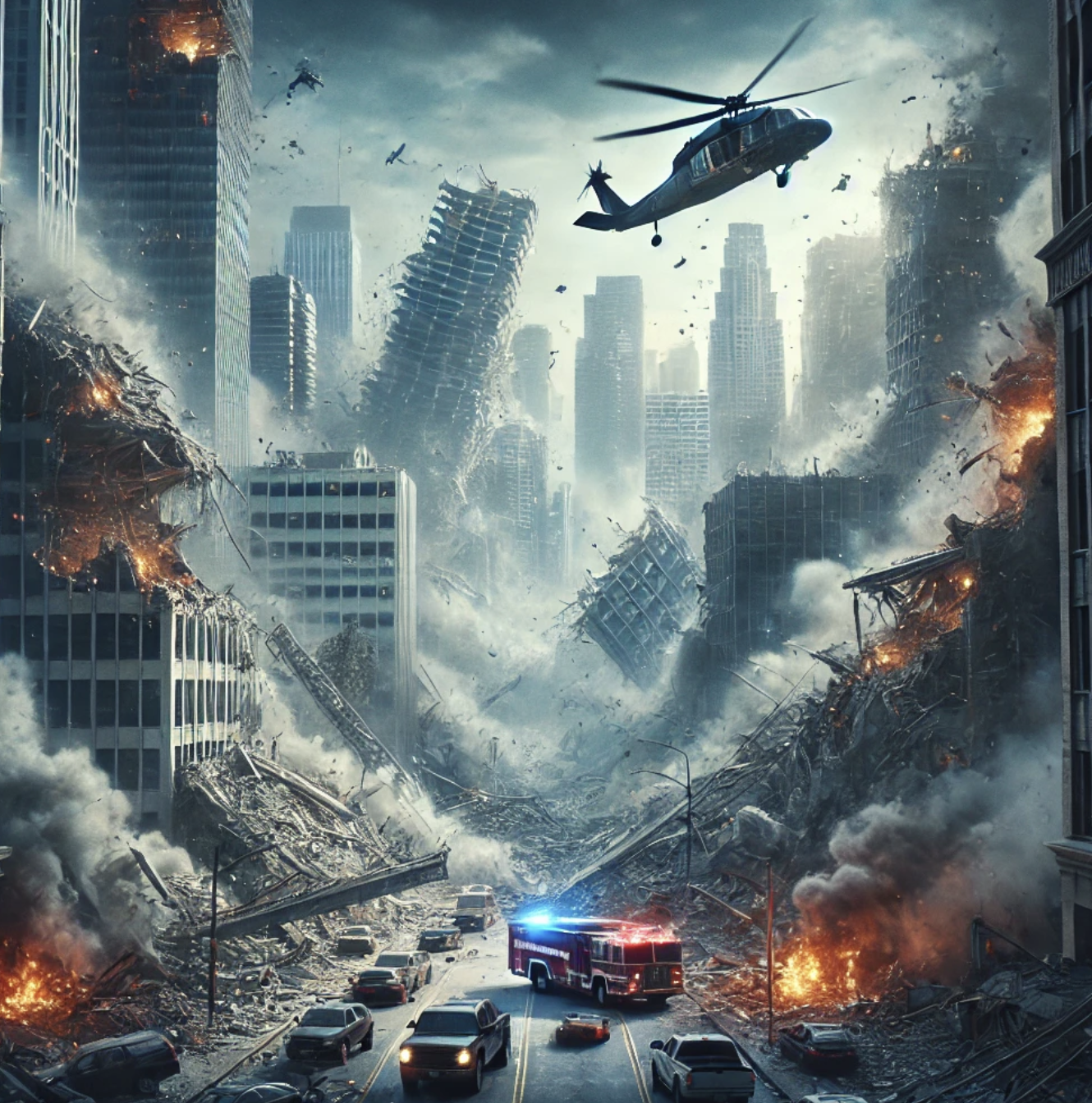 영화 - 샌 안드레아스 리뷰: (캘리포니아를 배경으로 한 미국 대지진 재난 영화)