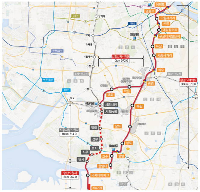 신안산선_노선도