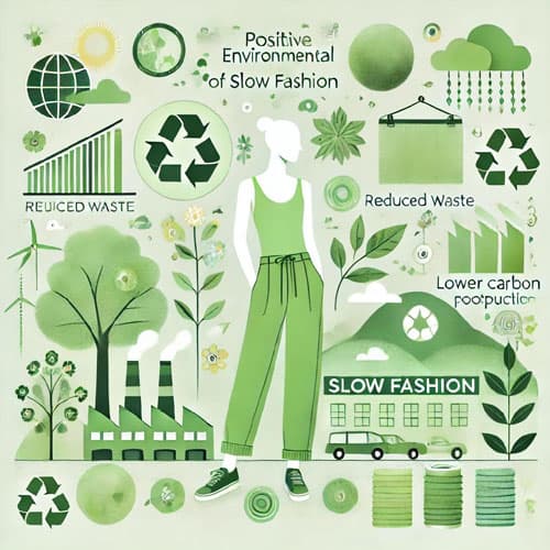 슬로우 패션이 환경에 미치는 긍정적인 영향