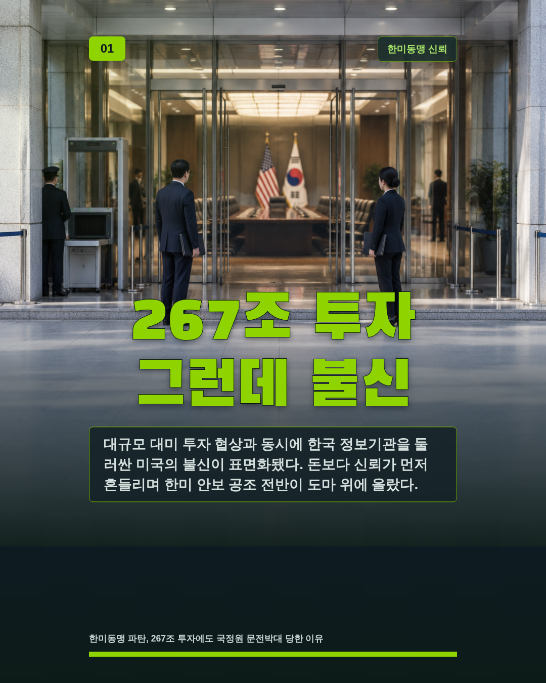 267조 투자 그런데 불신