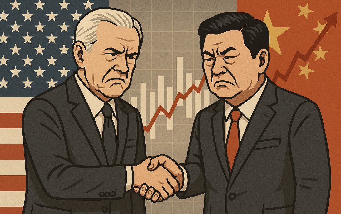 미국, 중국 경제 관련 이미지