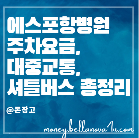 포항에스병원 주차, 셔틀버스
