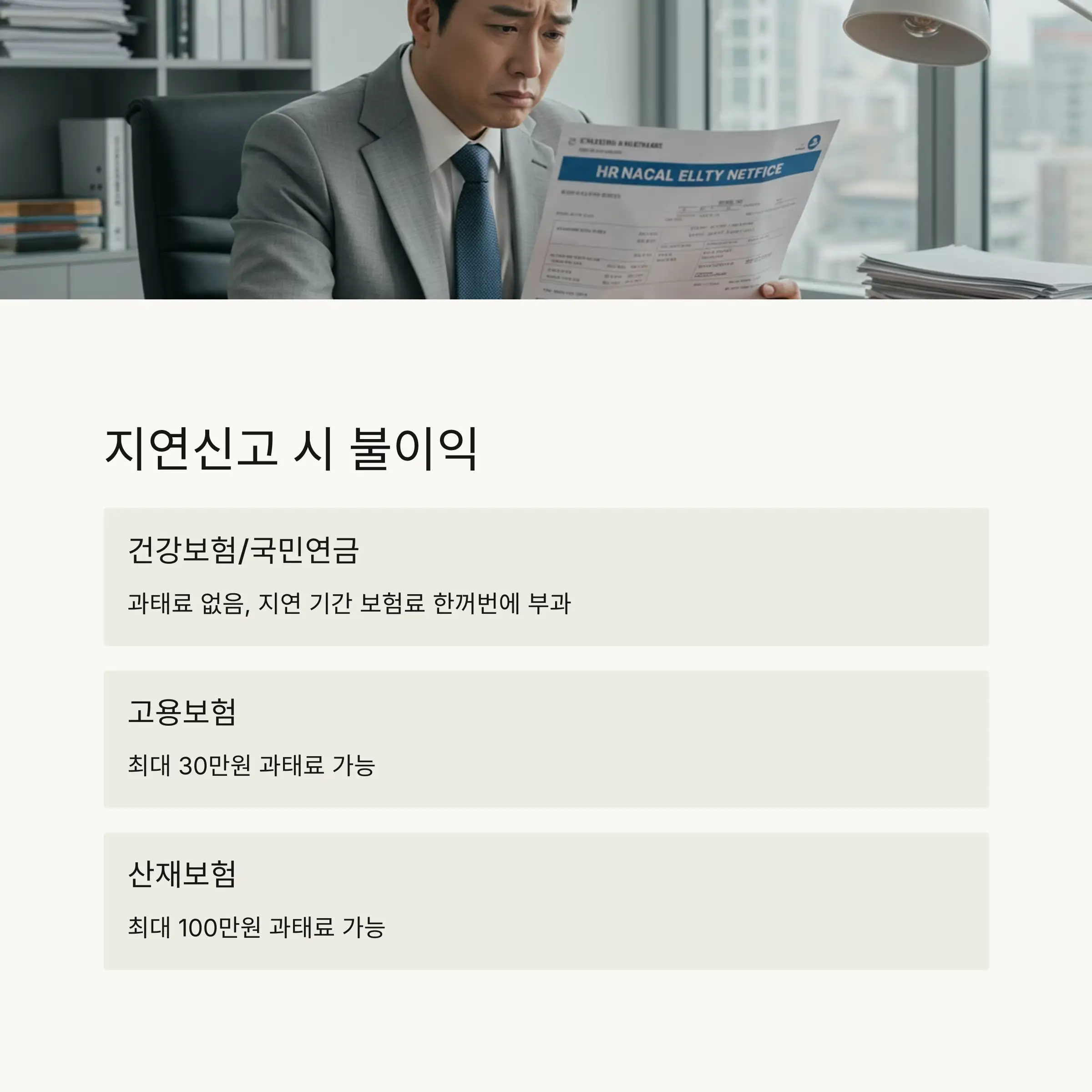📝 4대보험 신고 방법과 준비 서류