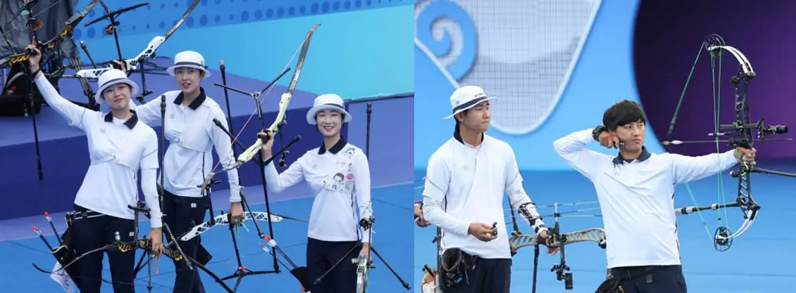 양궁점수 계산 (리커브, 컴파운드 차이)