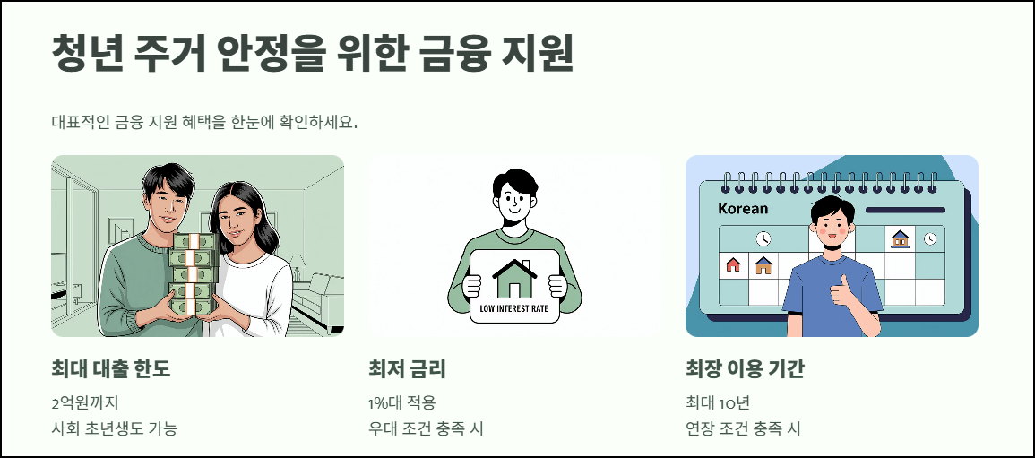 마무리하며: 청년 주거 안정을 위한 금융지원