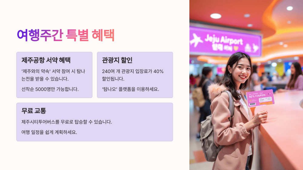 여행주간 특별 혜택