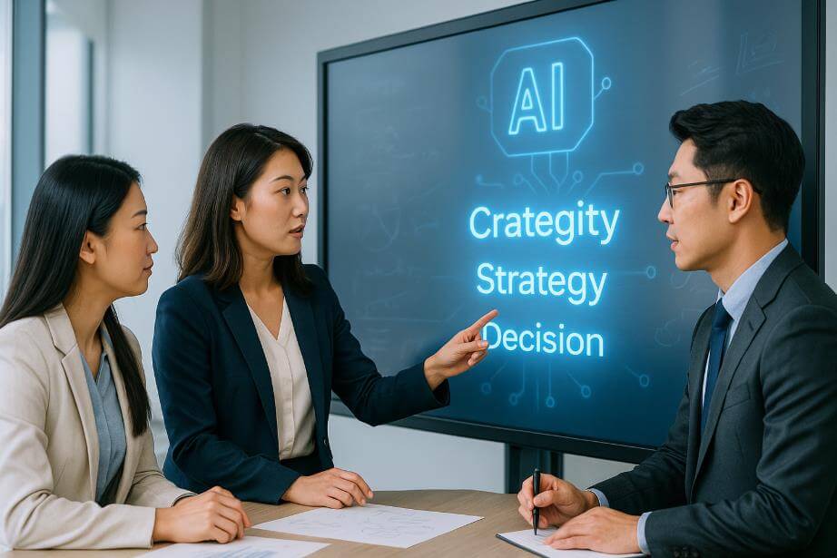 전문성과 감정 노동이 AI와 공존하는 장면