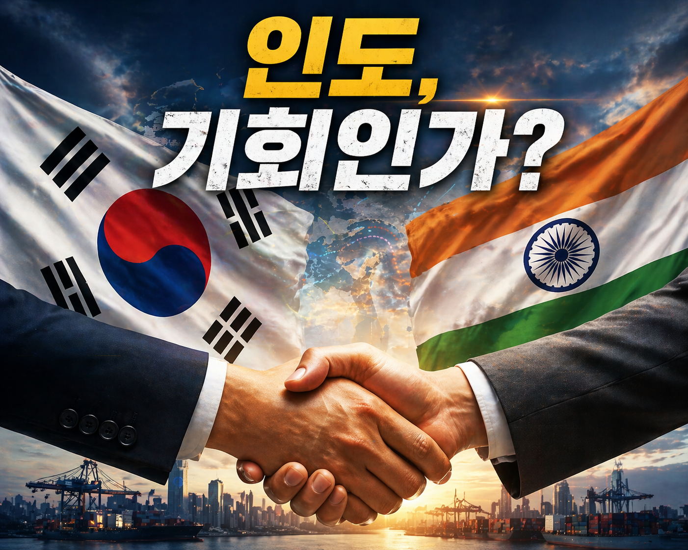 "인도, 기회인가?" 한-인도 정상회담 이미지