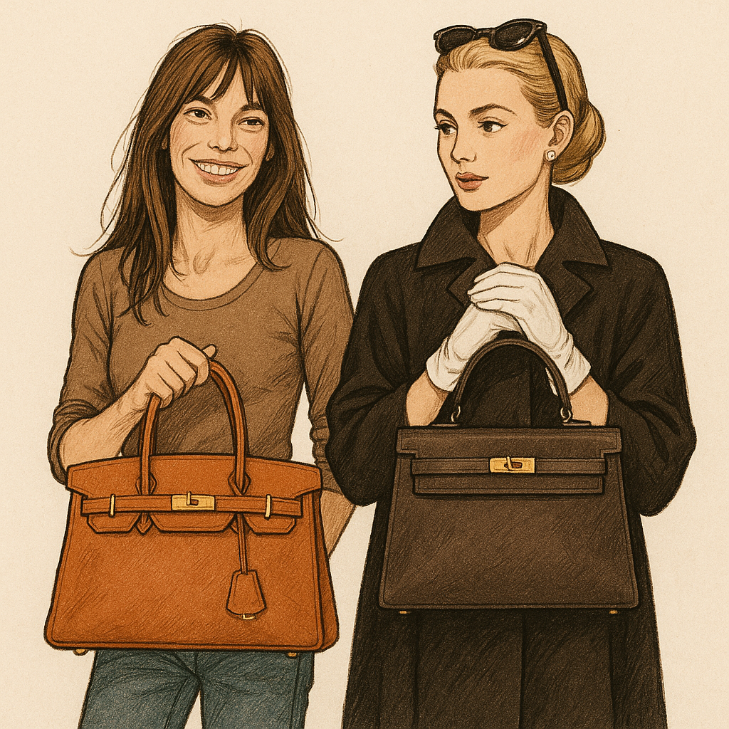 에르메스 브랜드의 버킨백과 켈리백 관련 사진